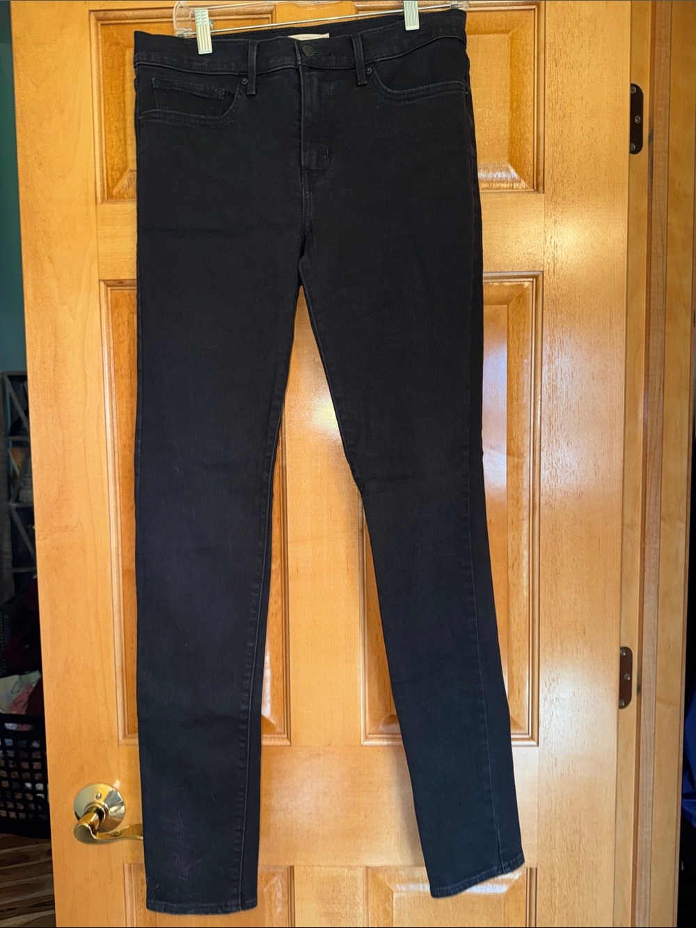 NWOT Levi's Tall Black Women's Skinny Jeans - Size 30